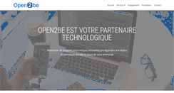 Desktop Screenshot of open2be.com