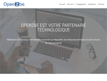 Tablet Screenshot of open2be.com